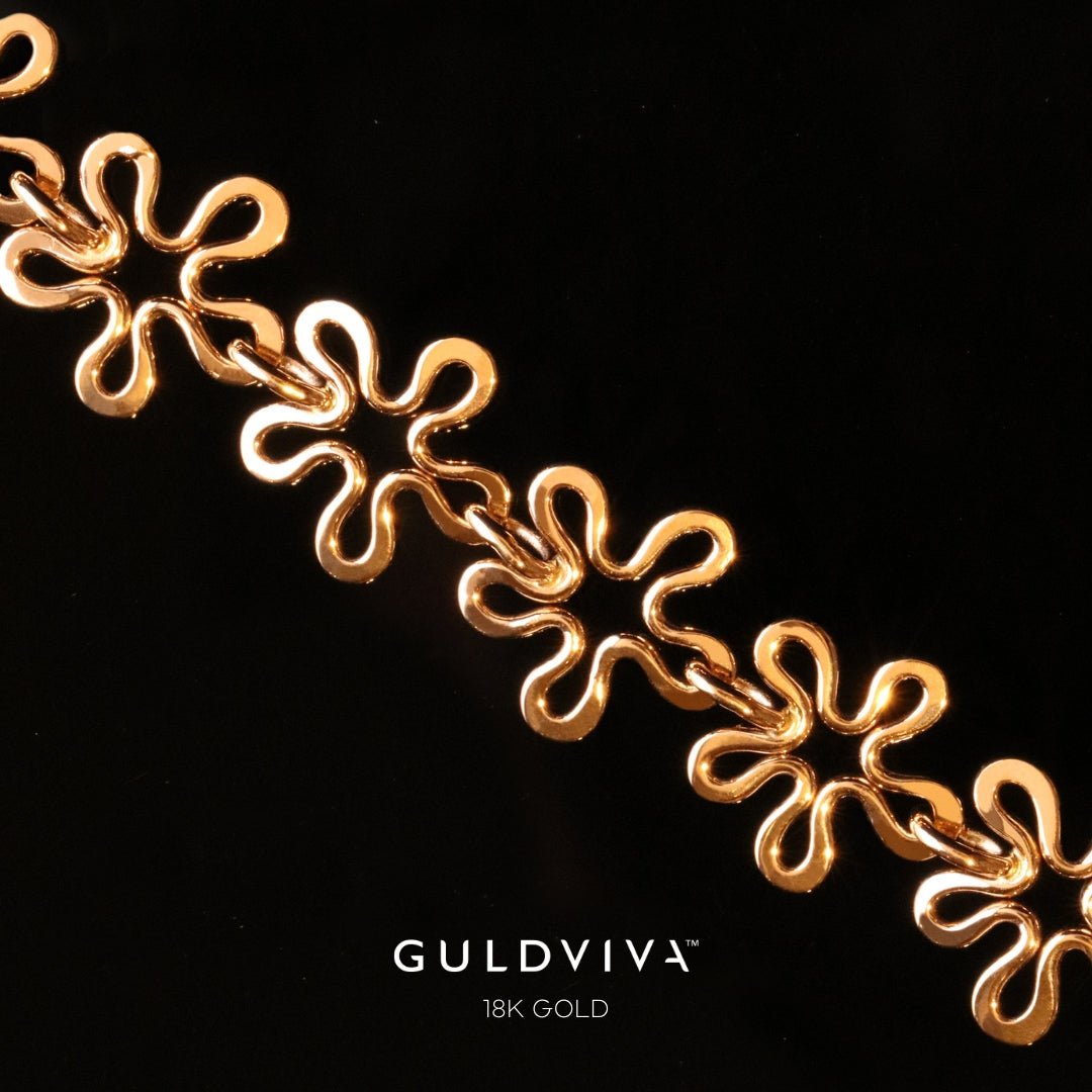 BLOMMAN™ 18K armband exklusiv - Guldviva Jewellery
