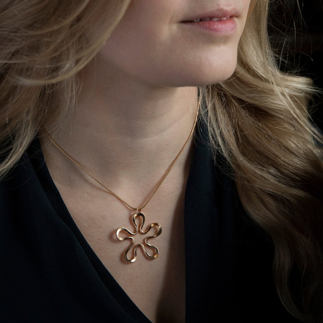 BLOMMAN™ 18K 2,0 halsband - Guldviva Jewellery