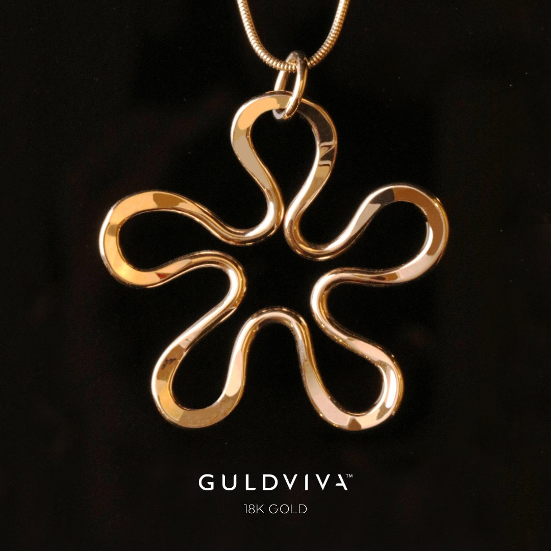 BLOMMAN™ 18K 2,5 halsband