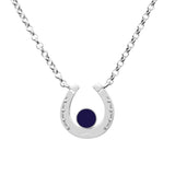 HÄSTSKO SPEKTROLIT halsband - Guldviva Jewellery