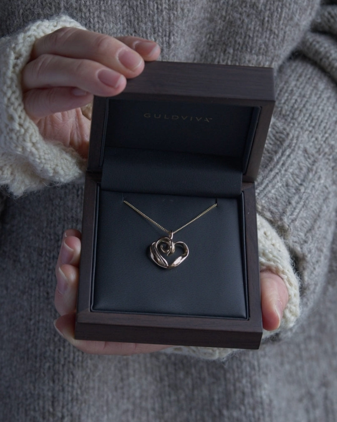 STORMSKERRY MAJA HEART 18K necklace