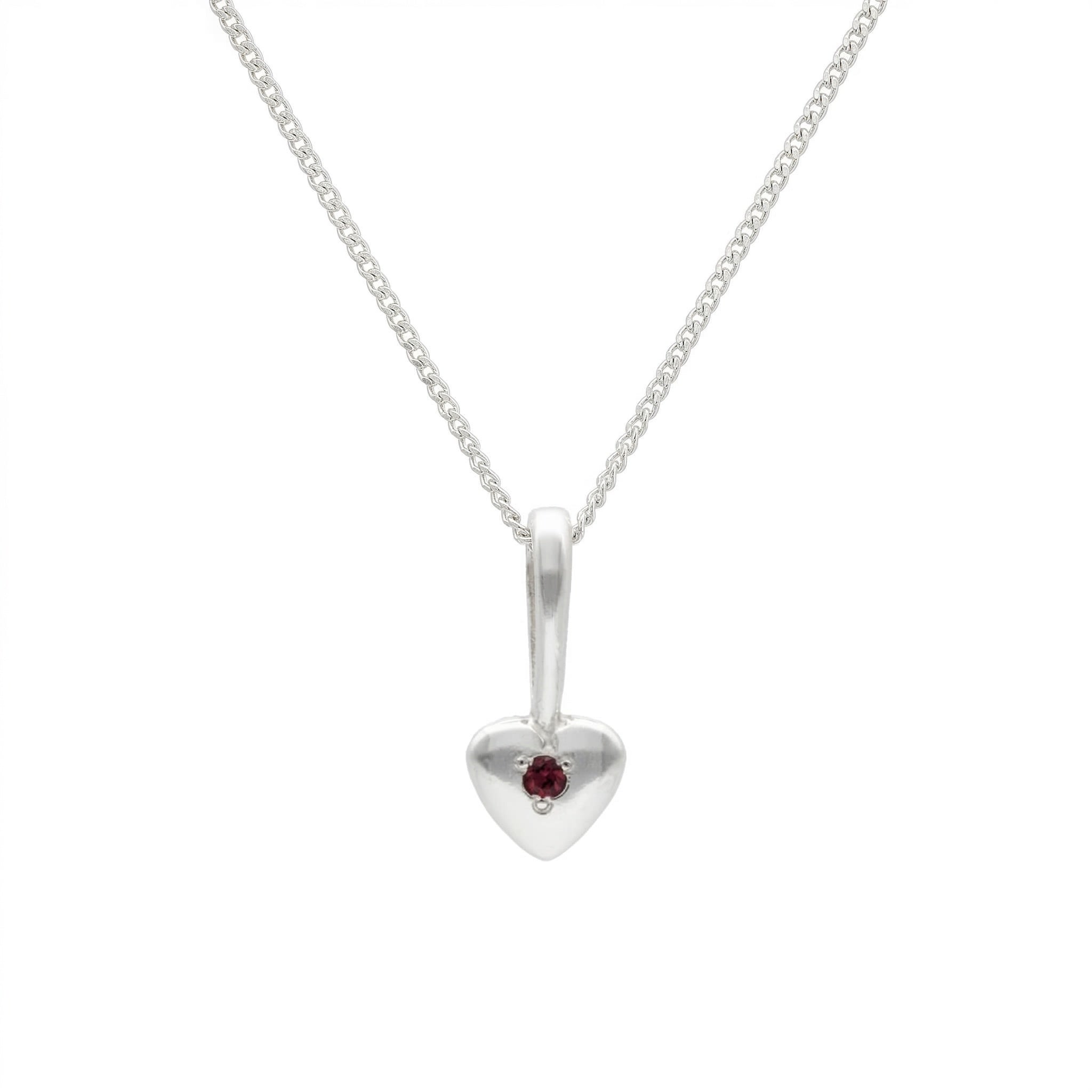 MITT HJÄRTA halsband med granat från Lappland