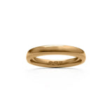 RING Halvrund 18K 3 mm