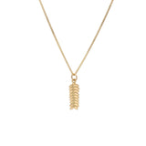 RÅG XS 18K halsband - Guldviva Jewellery