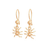 SPINDEL 18K örhängen på krok - Guldviva Jewellery