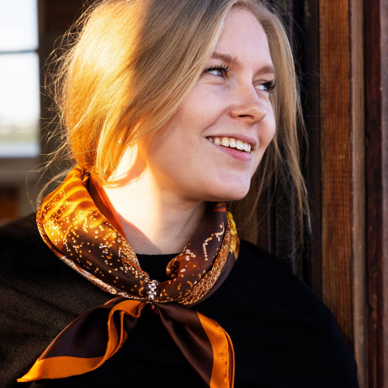 CELEBRATE Scarfring - Guldviva Jewellery