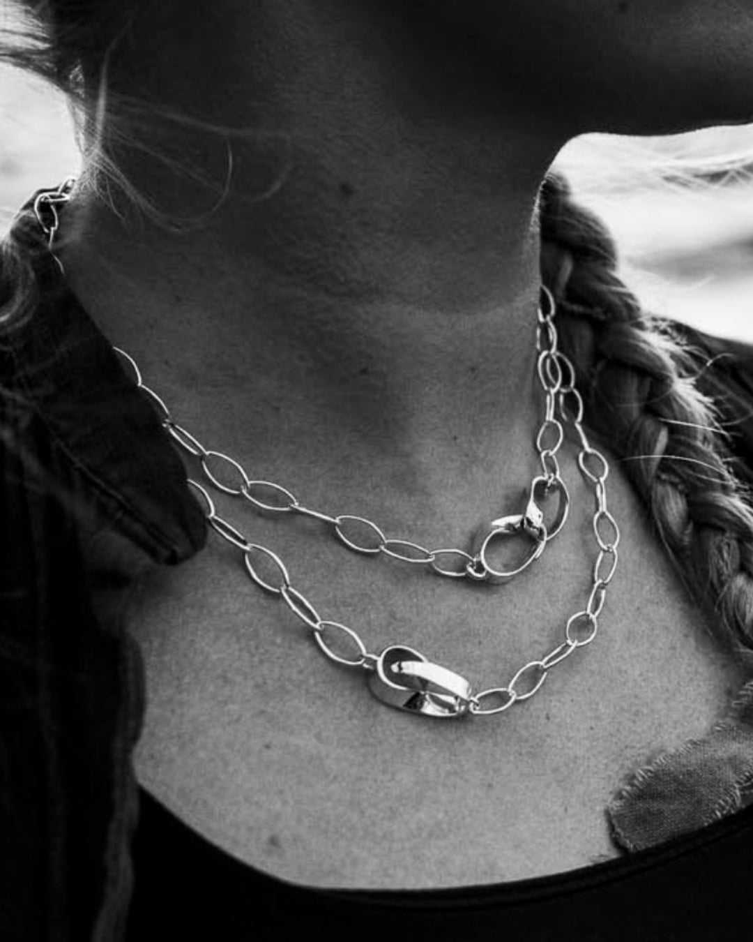 STORMSKERRY MAJA NET necklace (90 cm)