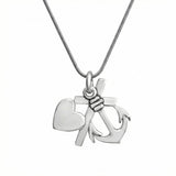 TRO HOPP & KÄRLEK L halsband