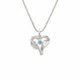 MEREN SYDÄN kaulakoru akvamariinilla