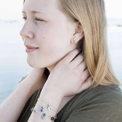 BLÅMUSSLA XS armband - Guldviva Jewellery