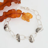 BLÅMUSSLA NÄT armband - Guldviva Jewellery