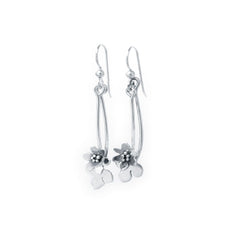 BLÅSIPPA BLAD örhängen på krok - Guldviva Jewellery