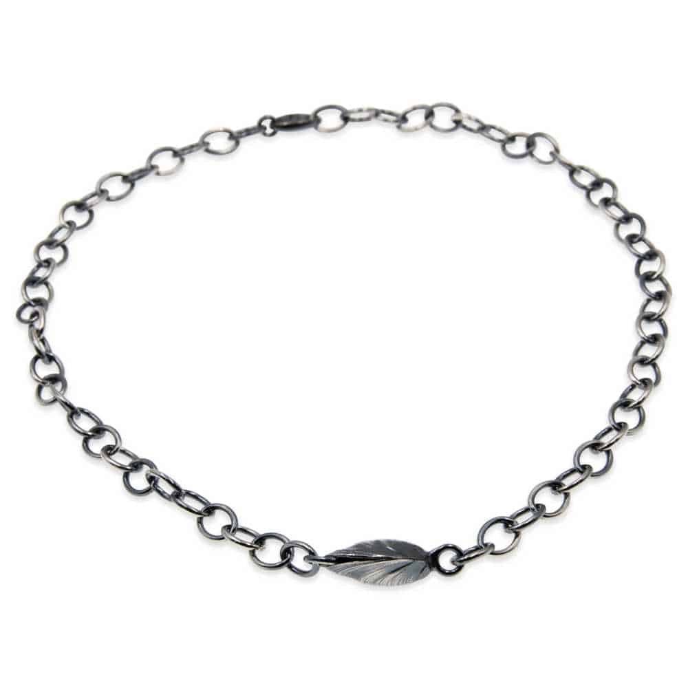 BLÅMUSSLA ROBUST halsband - Guldviva Jewellery