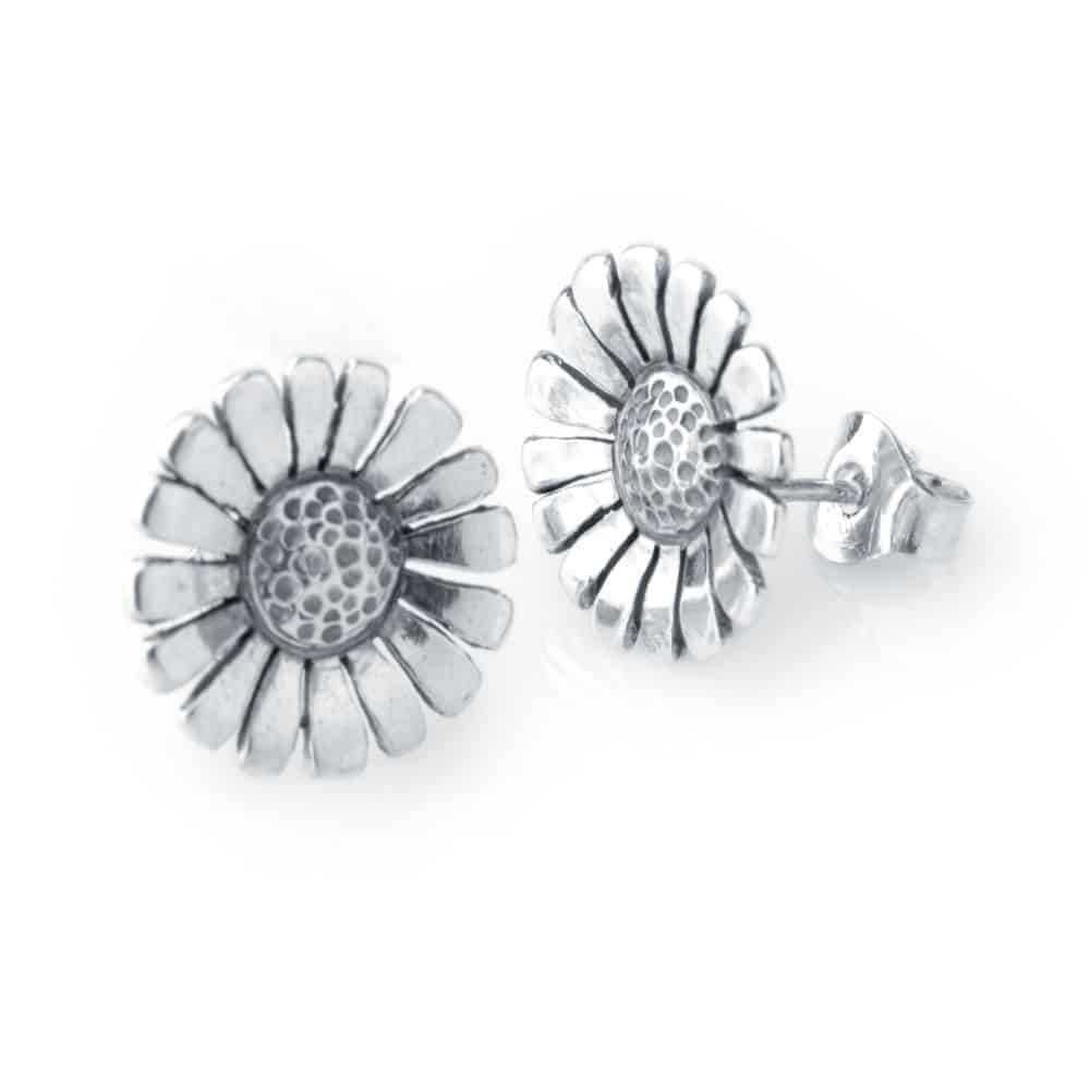 DAISY örhängen på stift - Guldviva Jewellery