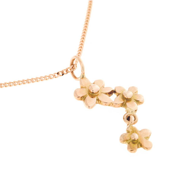 FÖRGÄT MIG EJ 18K halsband - Guldviva Jewellery