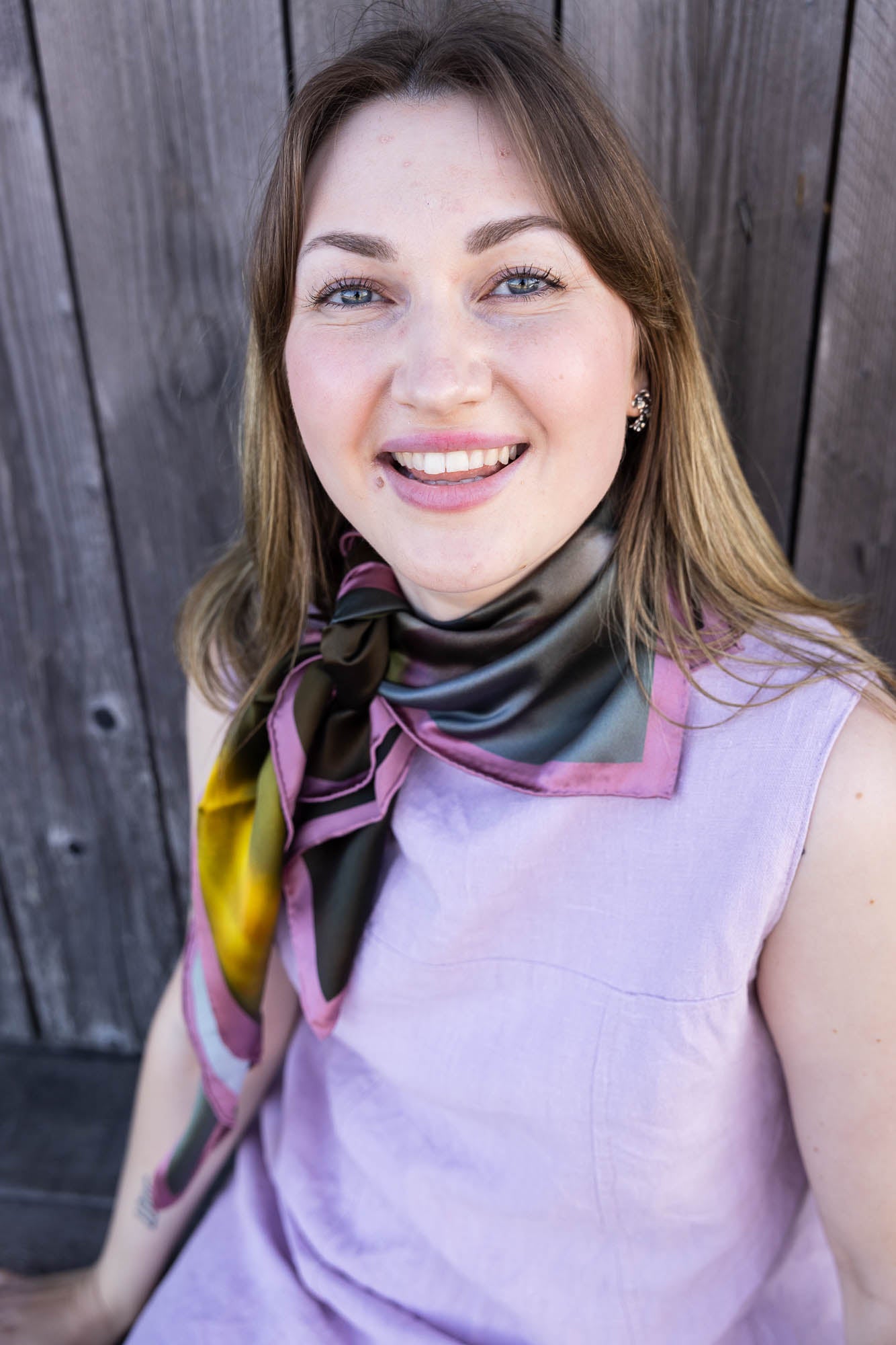 ÄPPELBLOM scarf - Guldviva Jewellery