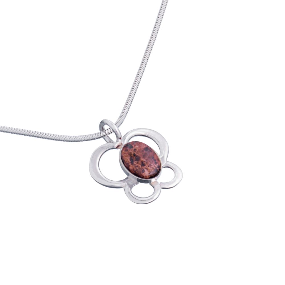 HAGA GRANIT halsband - Guldviva Jewellery