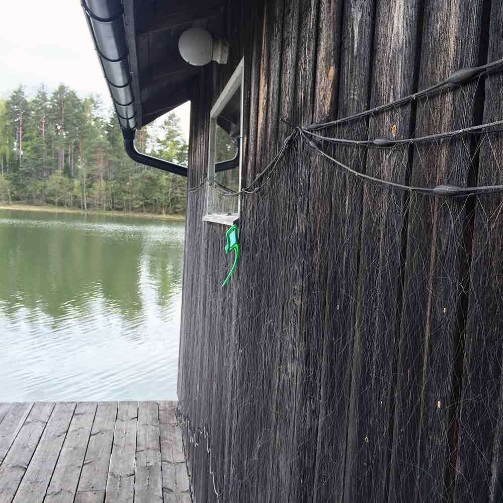 NÄTSTICKA slipsklämma - Guldviva Jewellery