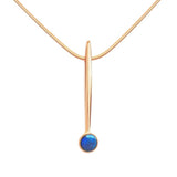 PEAK SPEKTROLIT 18K halsband - Guldviva Jewellery