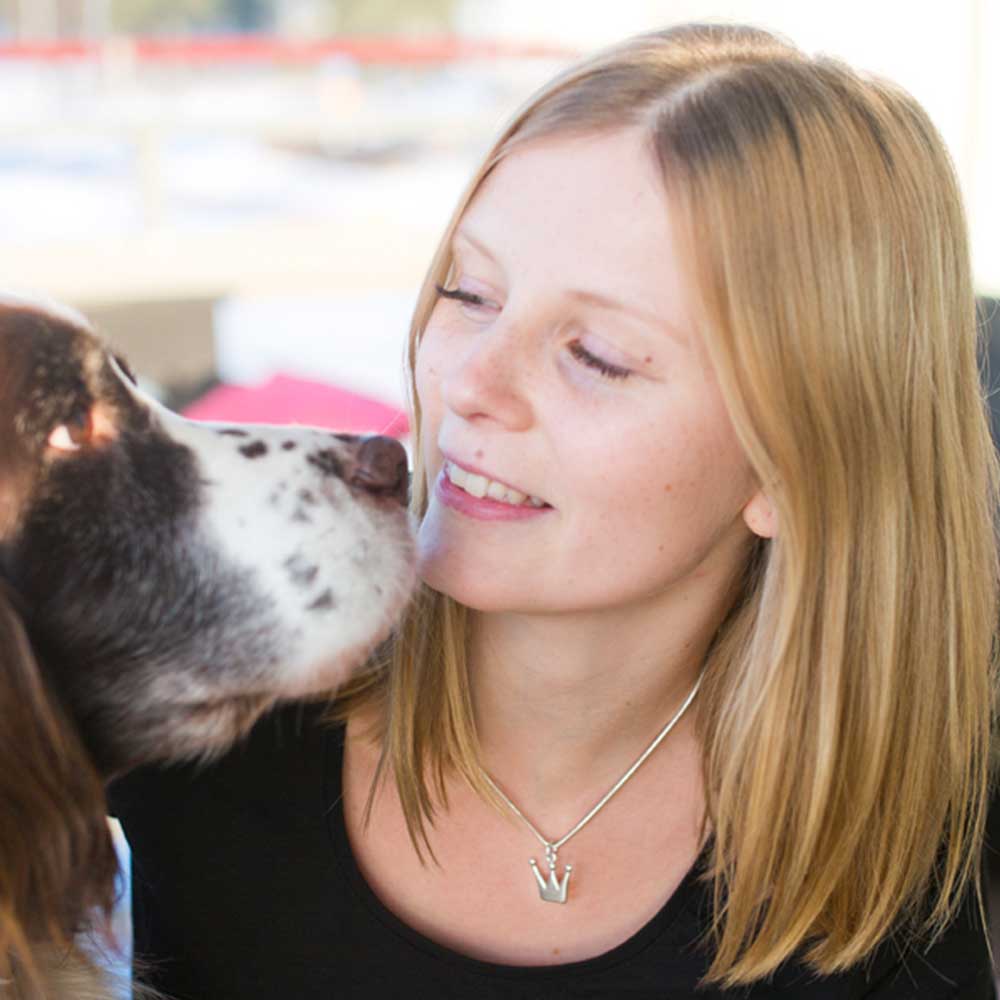 PRINSESSKRONA M halsband - Guldviva Jewellery