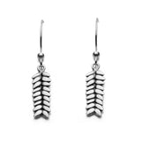 RÅG örhängen på krok - Guldviva Jewellery