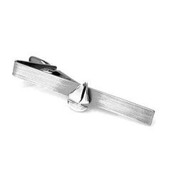 Segelbåt slipsklämma i 925 sterling silver med segelbåtsmotiv i mitten