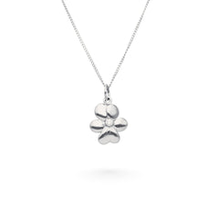 VIOL (Veilchen) S Halskette mit Zirkonia - Guldviva Schmuck