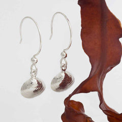 SANDMUSSLA (Sandmuschel) S Ohrringe - Guldviva Jewellery