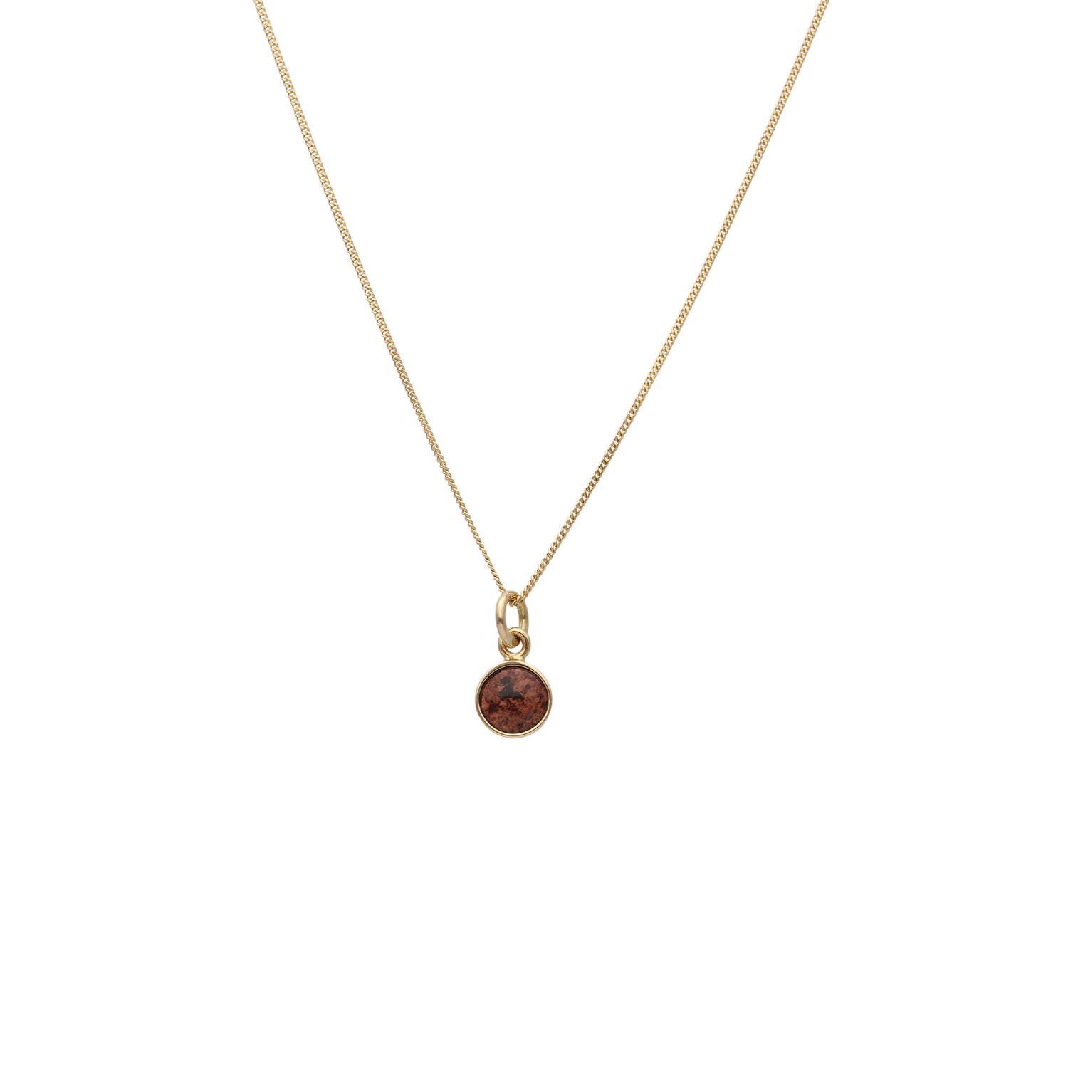 Basic Granit S 18K Halskette