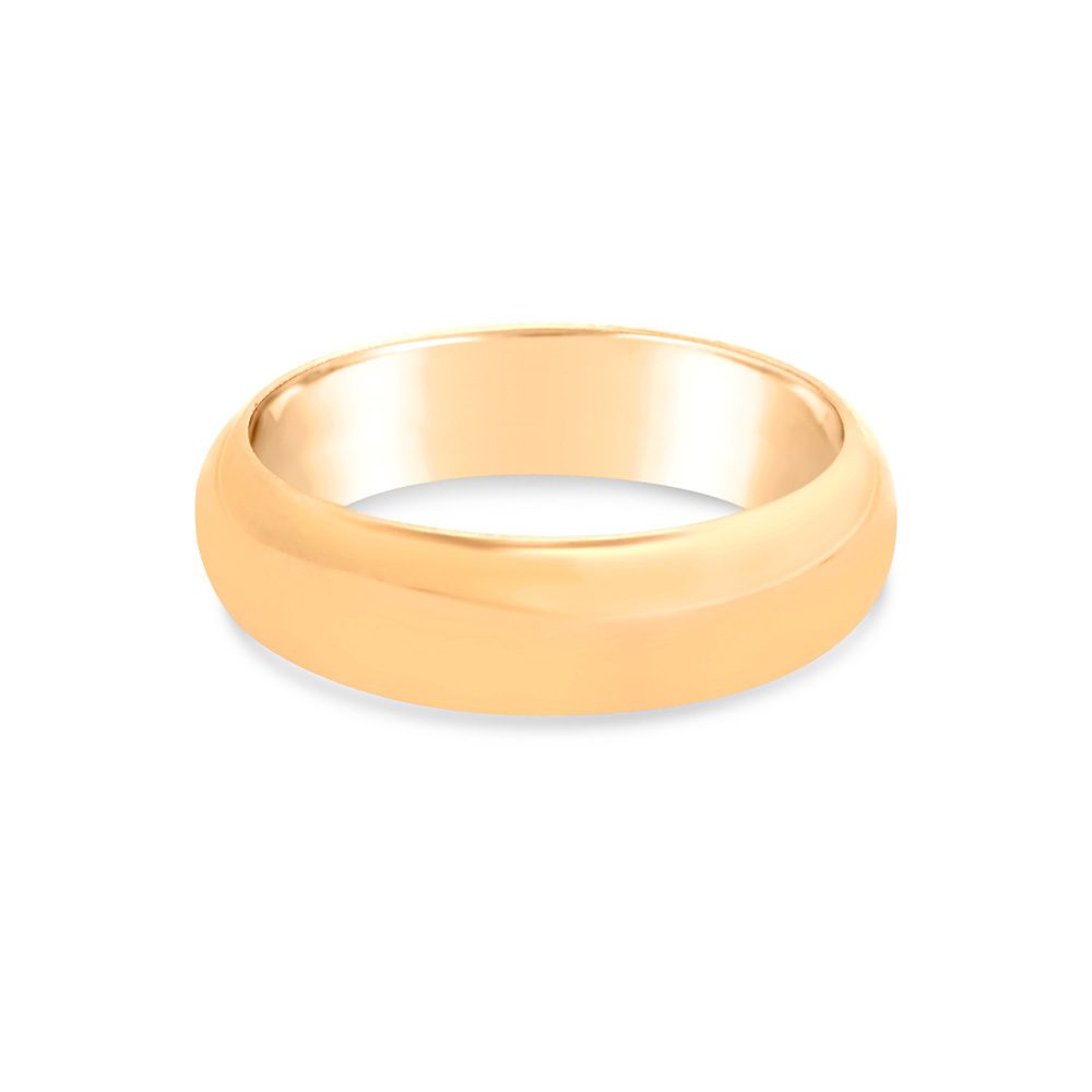 RING Halbrund 18K 5 mm-0