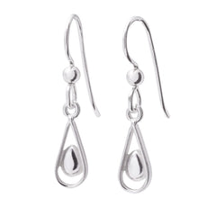 STJÄRNHUS (Kerngehäuse) Ohrringe - Guldviva Jewellery