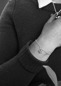 STORMSKERRY MAJA HEART bracelet Guldviva Jewellery