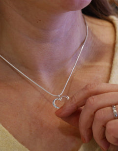 HJÄRTLIG (Hearty) L necklace - Guldviva Jewellery