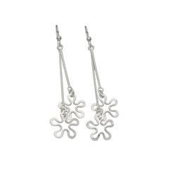 BLOMMAN™ Duo Fest earrings with hook - Guldviva Jewellery