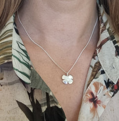 KLÖVER (Clover) pendant - Guldviva Jewellery