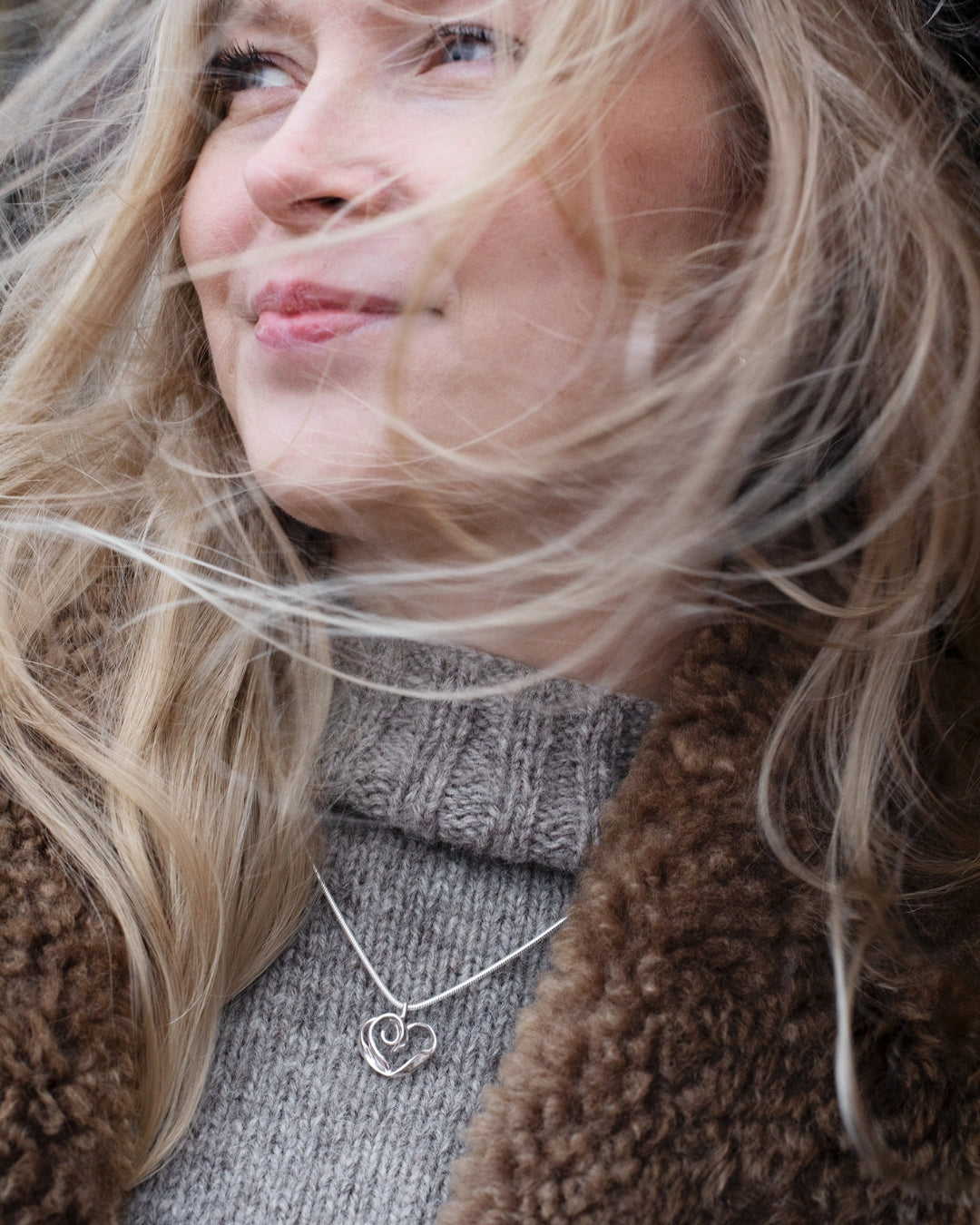 STORMSKERRY MAJA HEART necklace