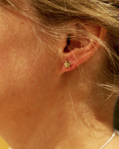 STAR 18K earstuds - Guldviva Jewellery