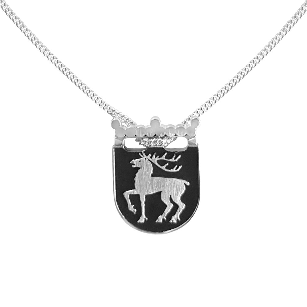 ÅLANDS VAPEN (Coat of Arms of Åland) ID Badge necklace