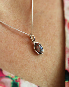 BASICO GRANITE necklace  - Guldviva Jewellery