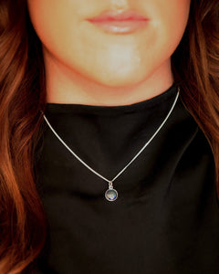 BASIC SPEKTROLIT necklace - Guldviva Jewellery