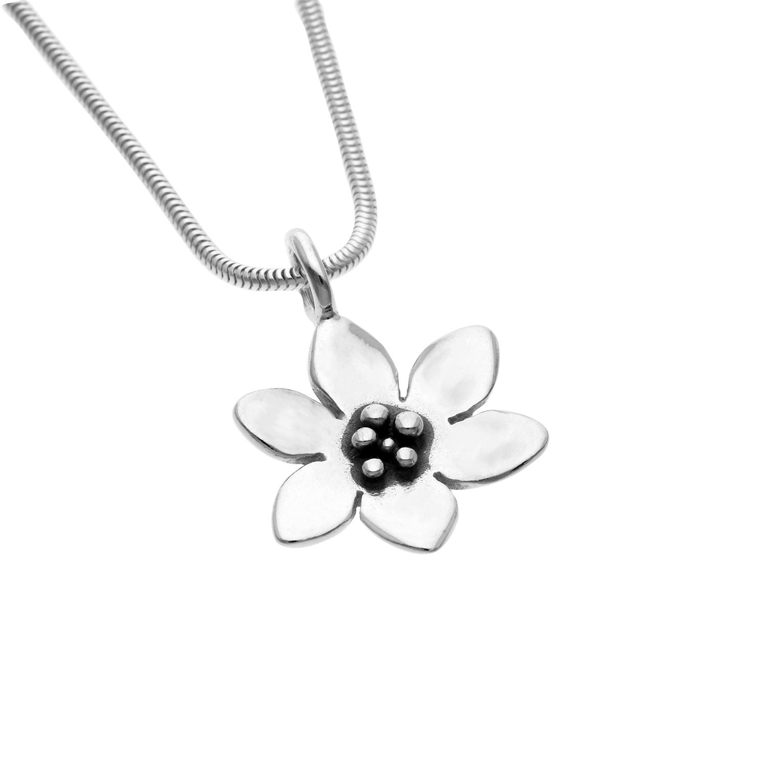 BLÅSIPPA (Hepatica) necklace