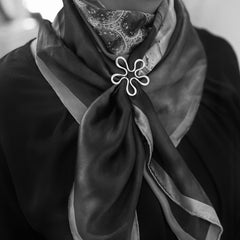 BLOMMAN™ L Scarfring - Guldviva Jewellery