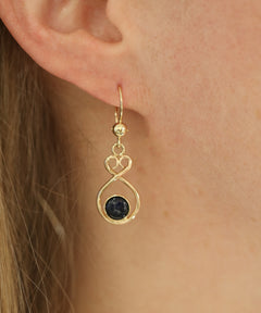 HEART OF FINLAND 18K earrings - Guldviva Jewellery