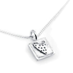 LYCKOHJÄRTA (Heart of luck) necklace - Guldviva Jewellery