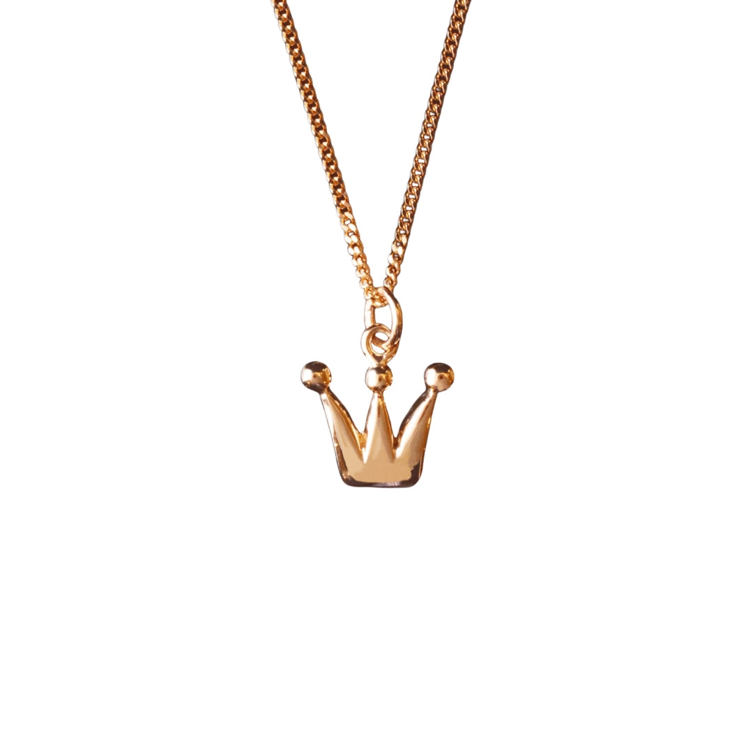 PRINCESS CROWN 18K necklace