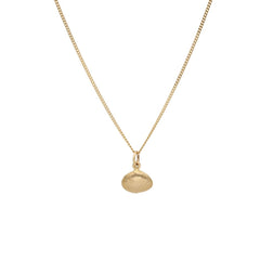 SANDMUSSLA (Sand mussel) XS 18K necklace - Guldviva Jewellery