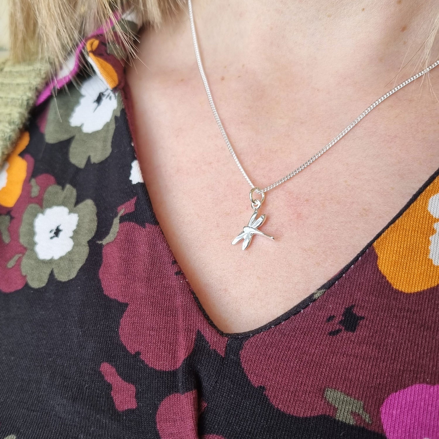 TROLLSLÄNDA (Dragonfly) necklace