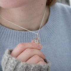 BJÖRK (Birch) XS necklace - Guldviva Jewellery
