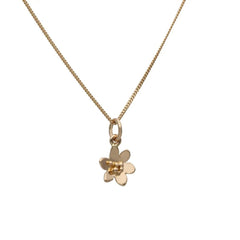 BLÅSIPPA (Hepatica) XS 18K necklace - Guldviva Jewellery