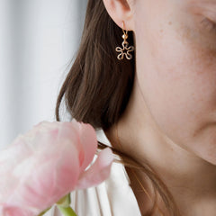 BLOMMAN™ 18K earrings - Guldviva Jewellery